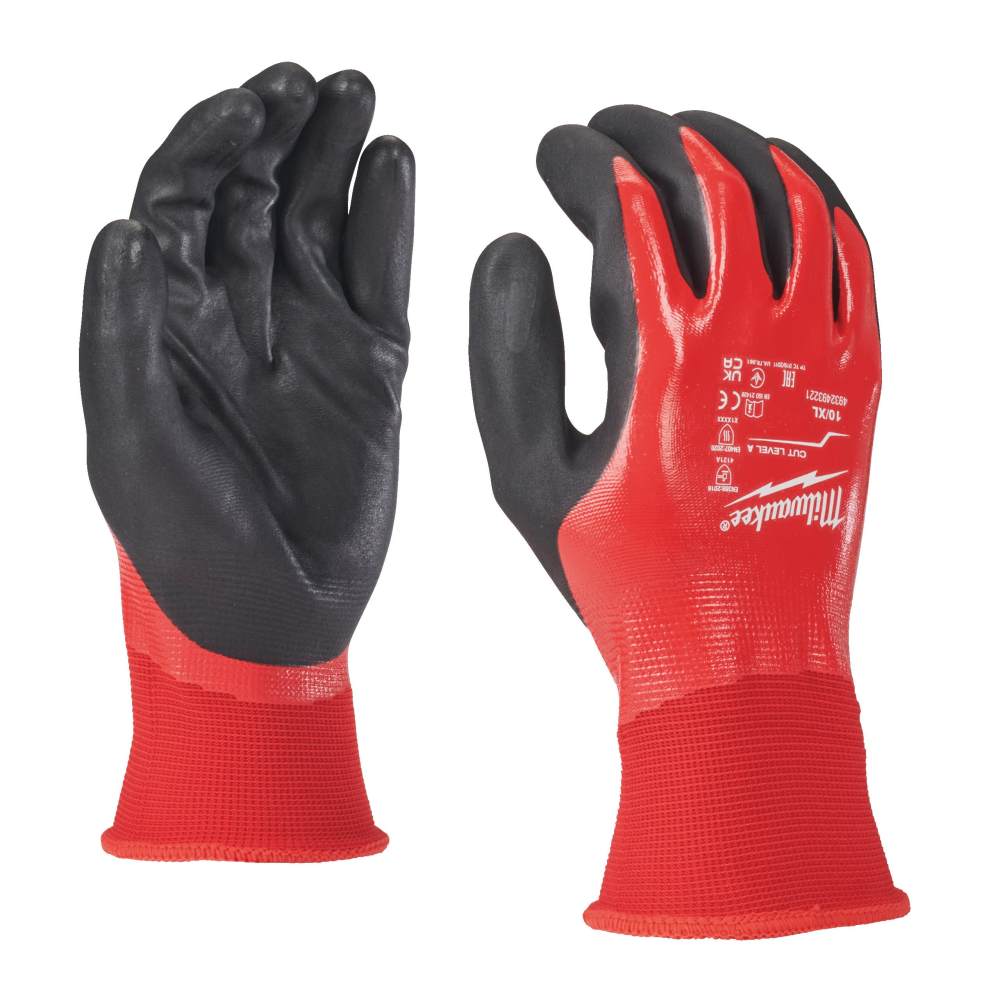 [4932493225] Gants enduction complète anti-coupure A - 9/L - 12 pc
