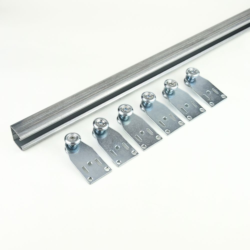 Rail pour porte coulissant en Fer Galvanisé - 400 CM