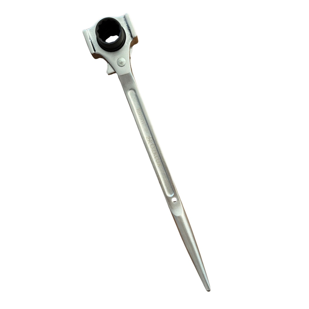 Steigersleutel 19×22 – hamermodel chroom 310 mm