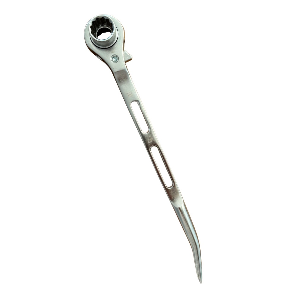Steigersleutel 19×22 – chroom Premium 310 mm