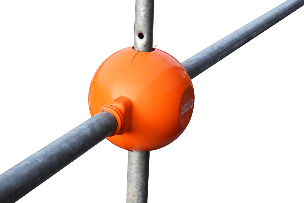 DEMI-SPHERE DE PROTECTION UNIVERSELLE ORANGE