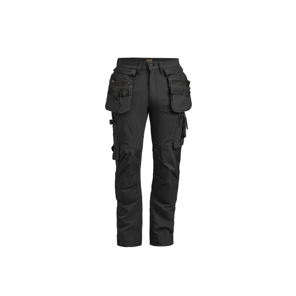 [2391-70-9900-C44] 2391 Pantalon d'artisan Stretch (Noir - 9900JOB, 44)