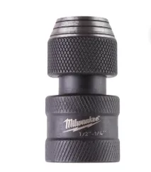 [4932471828] Milwaukee Adaptateur carré 1/2˝ ->1/4˝ femelle.