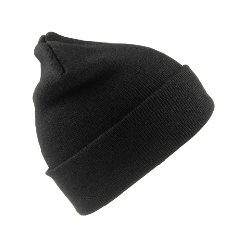 [RC933X] Bonnet Thinsulate™ recyclé / BLACK