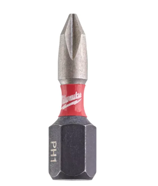 [4932430850] Embouts de vissage SHOCKWAVE PH1 25 mm (2 piéces)