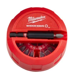 [4932430904] Milwaukee Embouts de vissage SHOCKWAVE PUCK (15 pièces)