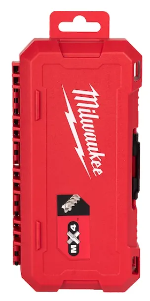 [4932492113] Milwaukee Forets SDS-PLUS MX4 set PACKOUT Ready Box (5/6 x 115 & 6/8/8/10 x 165 & 12 x 160 mm)