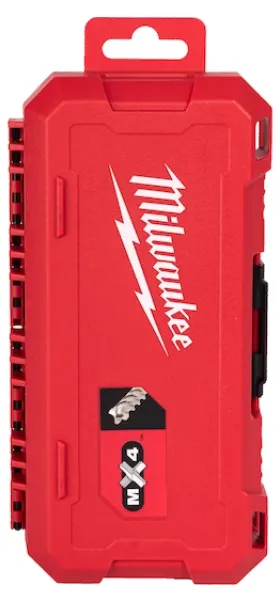 [4932492115] Milwaukee Forets SDS-PLUS MX4 set PACKOUT Ready Box (5/6/6 x 115 & 6/6/8/8/8/10 x 165 & 10/12 x 160 mm)