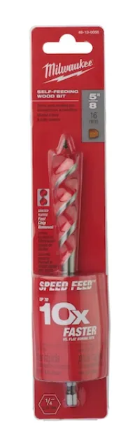 [4932479472] Milwaukee Forets à bois SPEED FEED 16 x 165 mm