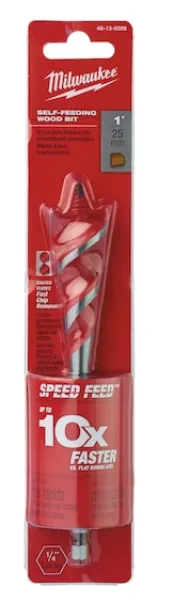 [4932479475] Milwaukee Forets à bois SPEED FEED 25 x 165 mm
