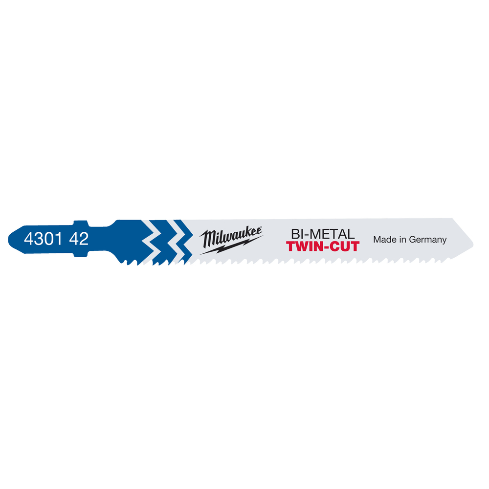 [4932430142] Milwaukee Lame de scie sauteuse T 123 XF (5 pièces)