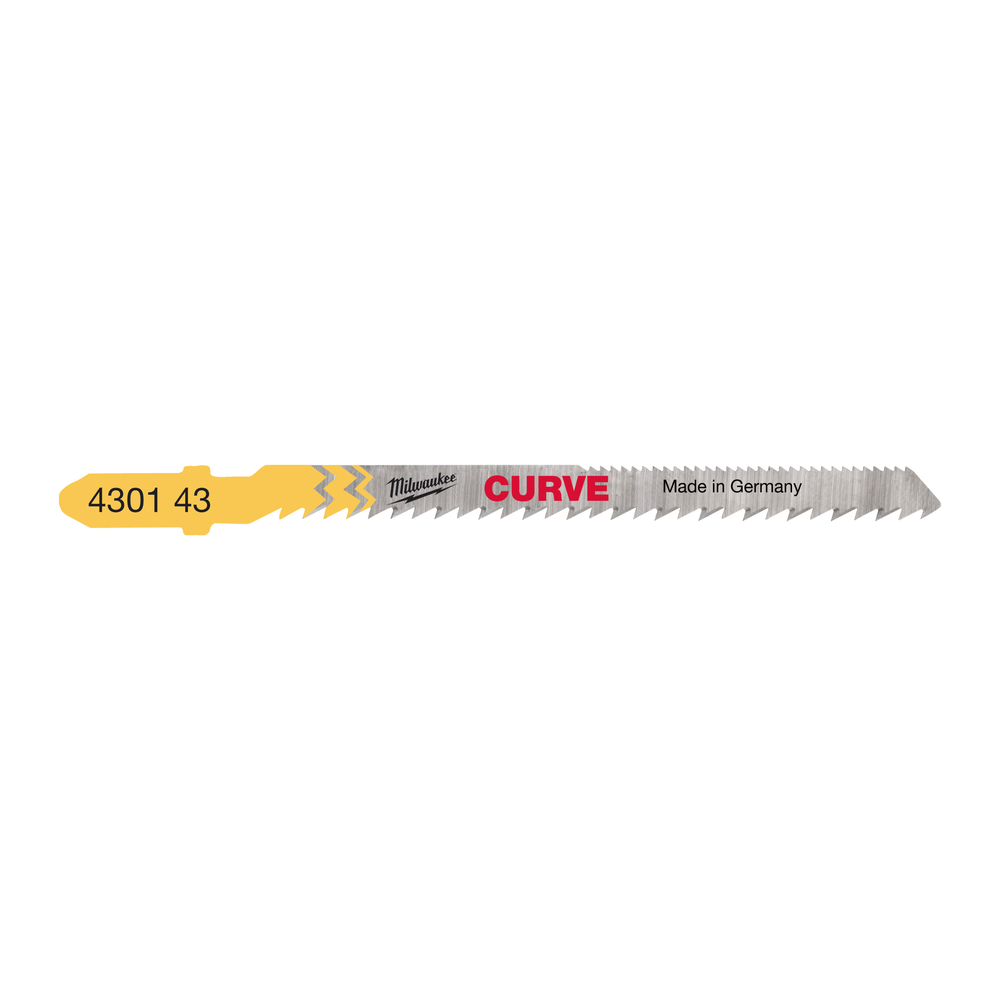 [4932430143] Lame de scie sauteuse pour courbes 75 x 2,5 mm (5 pièces)