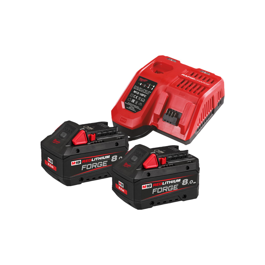 [4933498612] Milwaukee M18 FORGE NRG-802 - Pack NRG