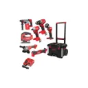 Milwaukee M18 FPP7E-503P 18V Li-ion Set combinée 7 pièces (3x 5.0Ah + 1x 2.0Ah) dans Packout