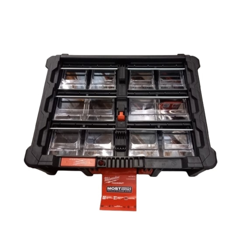 [4932498323] Milwaukee PACKOUT™ Organiseur à suspendre/à poser avec bacs