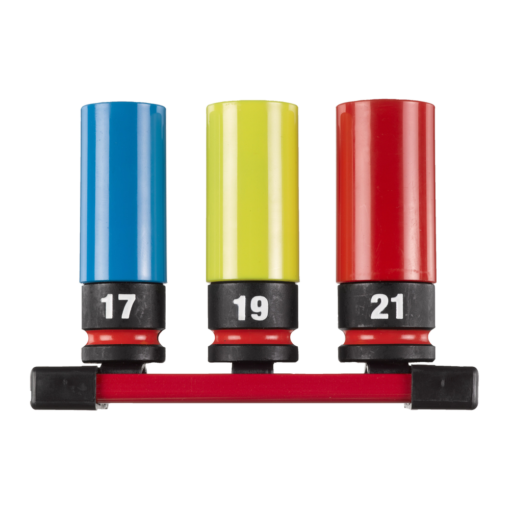 [4932493370] SHOCKWAVE Douilles à chocs ½" Set 17/19/21 mm