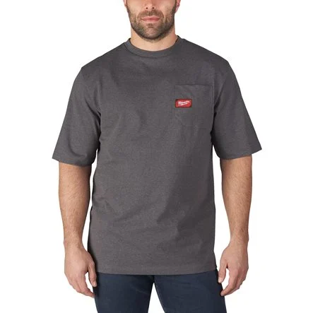 [4932493005] T-shirt de travail noir manches courtes L - Milwaukee