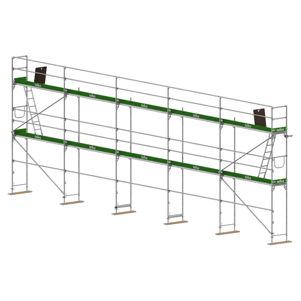 [PG10053UNI73] Pack 100 m² UNICO 73 galva · 5 × 3,07 m · hauteur 6,5 m