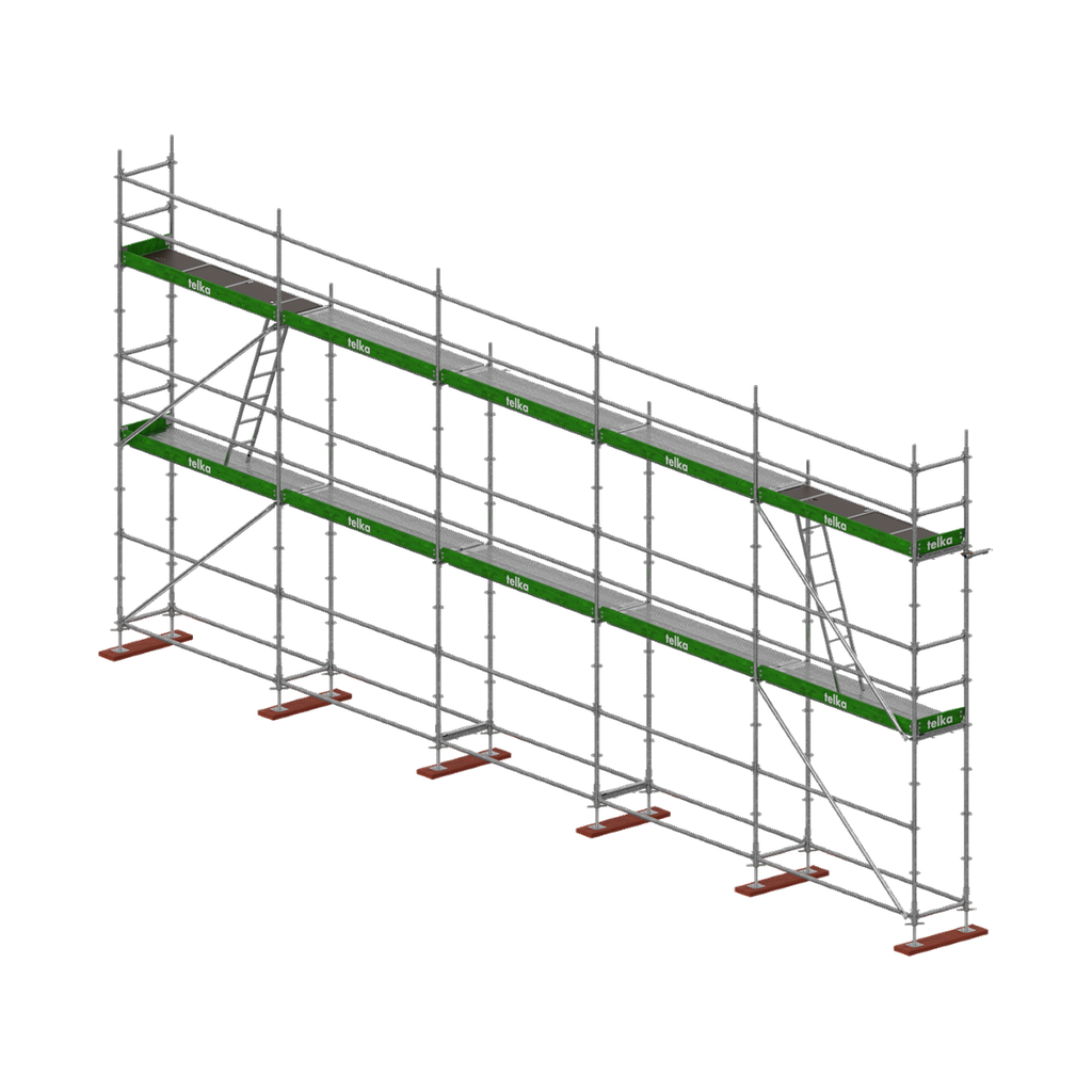 [PG10053UNIX] Pack 100 m² UNICO X galva · 5 × 3,07 m · hauteur 6,5 m