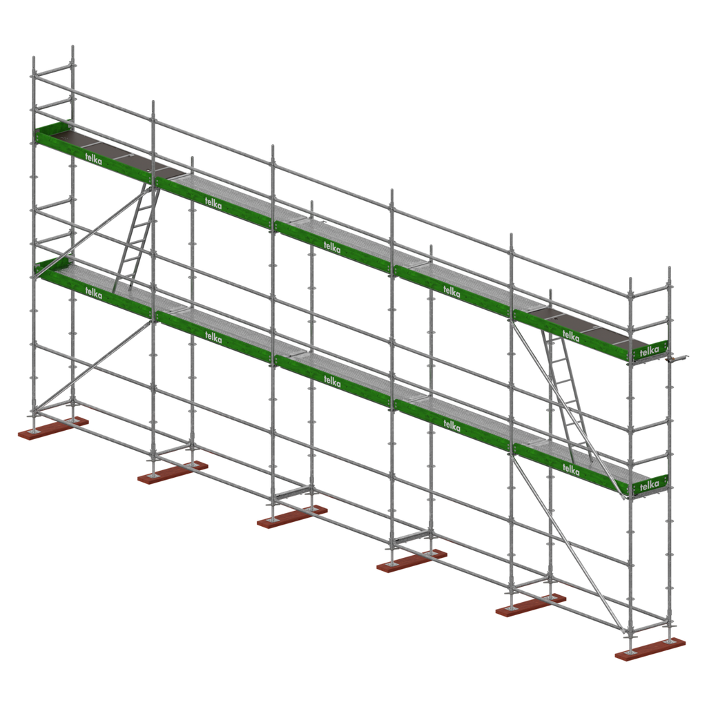 [PG10053UNIX] Pack 100 m² UNICO X galva · 5 × 3,07 m · hauteur 6,5 m