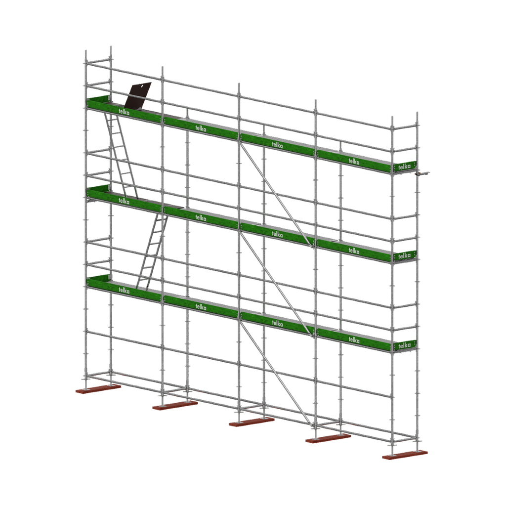 [PG10043UNIX] Pack 100 m² UNICO X galva · 4 × 3,07 m · hauteur 8,5 m