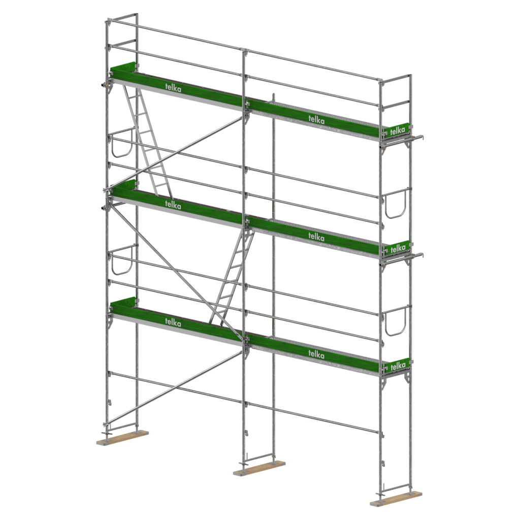 Pack 50 m² UNICO 73 galva · 2 × 3,07 m · hauteur 8,5 m