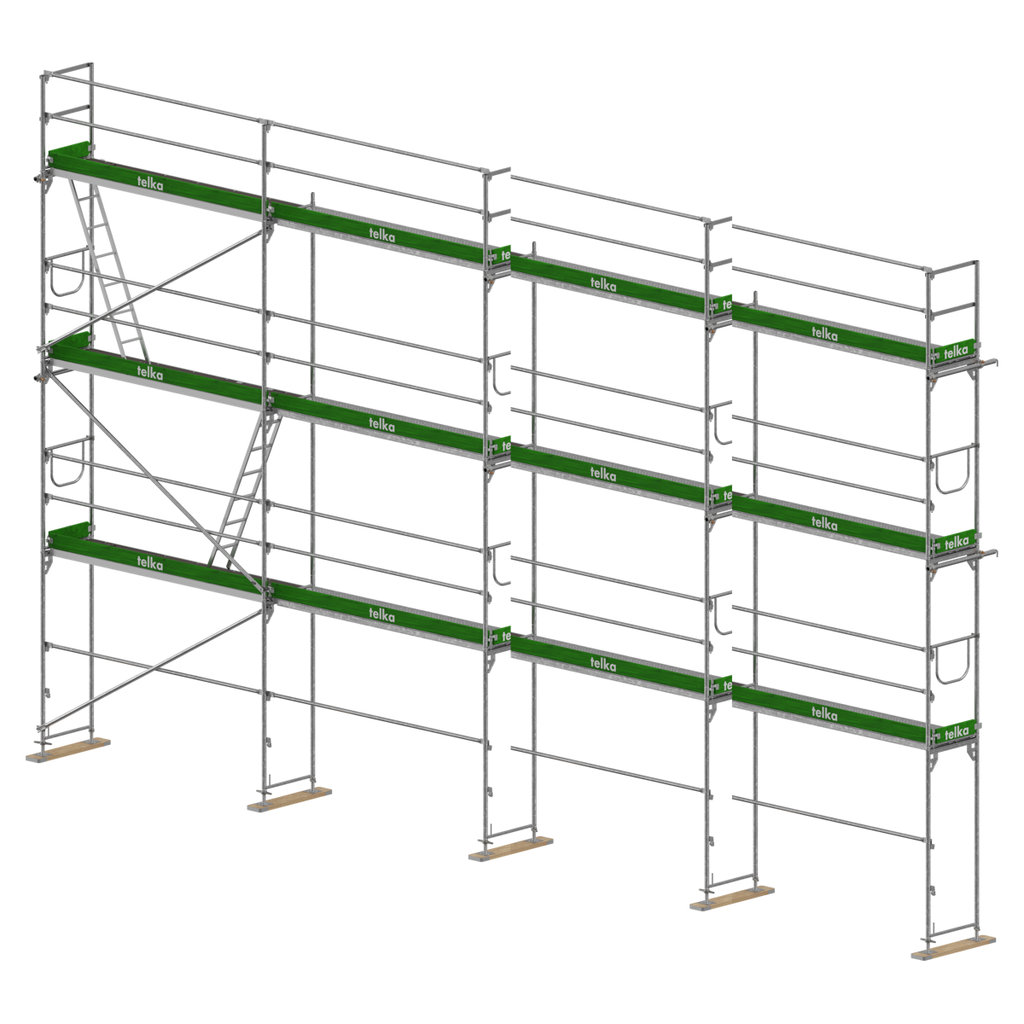 [PG10043UNI73] Pack 100 m² UNICO 73 galva · 4 × 3,07 m · hauteur 8,5 m