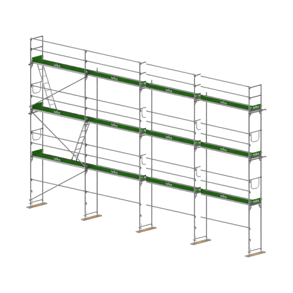 [PA10043UNI73] Pack 100 m² UNICO 73 alu · 4 × 3,07 m · hauteur 8,5 m