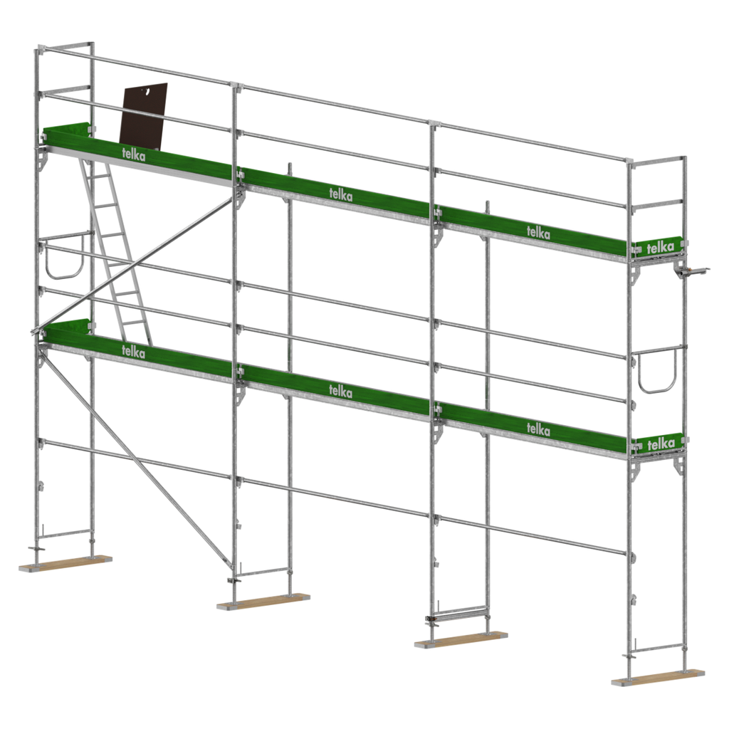 Pack 50 m² UNICO 73 galva · 3 × 2,57 m · hauteur 6,5 m