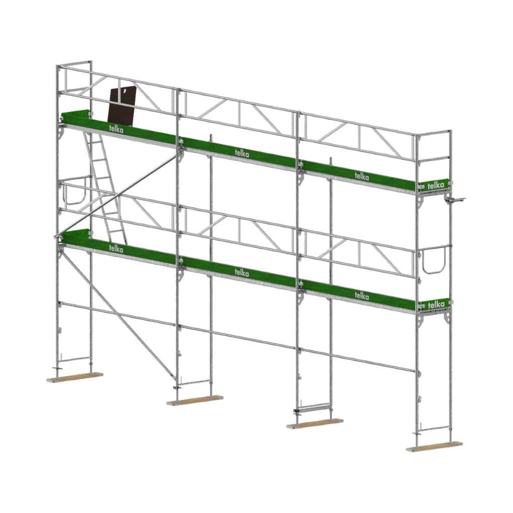 [PA50325UNI73] Pack 50 m² UNICO 73 alu · 3 × 2,57 m · hauteur 6,5 m