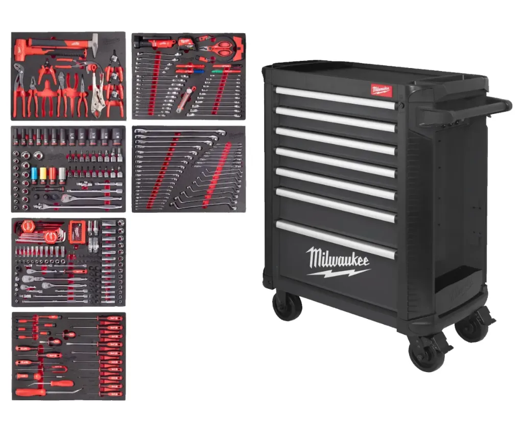 [4932500745] Milwaukee SERVANTE ÉQUIPÉE 78 CM TOOLGUARD™ 337 OUTILS