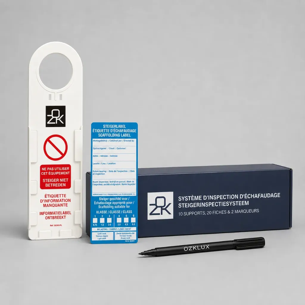 [OT-0110] OZKTAG – Doos (10 houders + 20 etiketten + 1 pen)