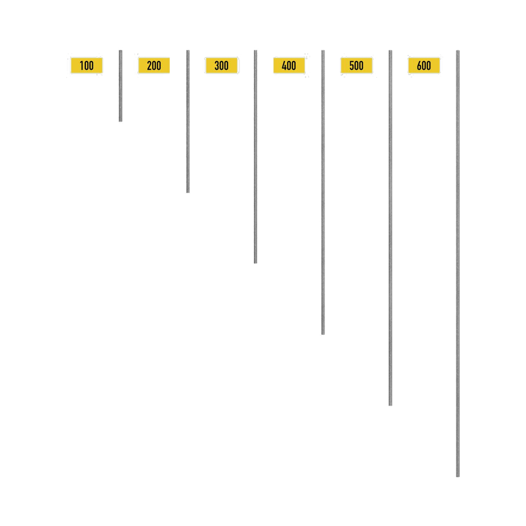 Tube d'échafaudage acier Ø48,3 × 2,7 mm