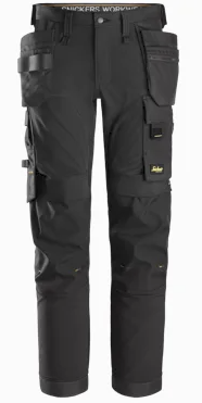 [62750404044] Snickers 6275 stretch werkbroek met holsterzakken (Noir, 44)