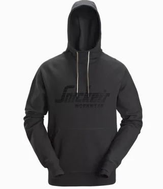 [28940400004] Snickers 2894 hoodie met logo (Noir, S)