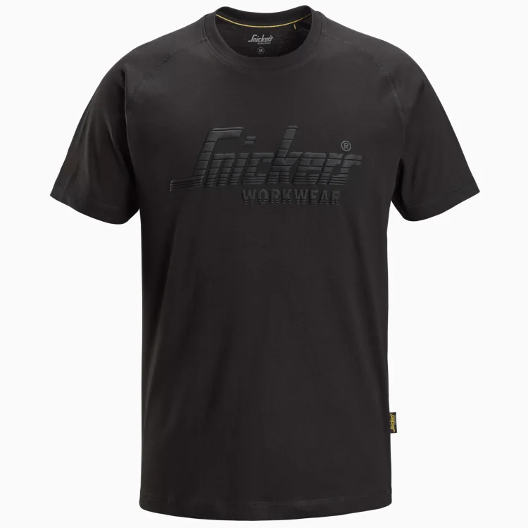 [25900400005] Snickers 2590 T-shirt met logo (Noir, M)