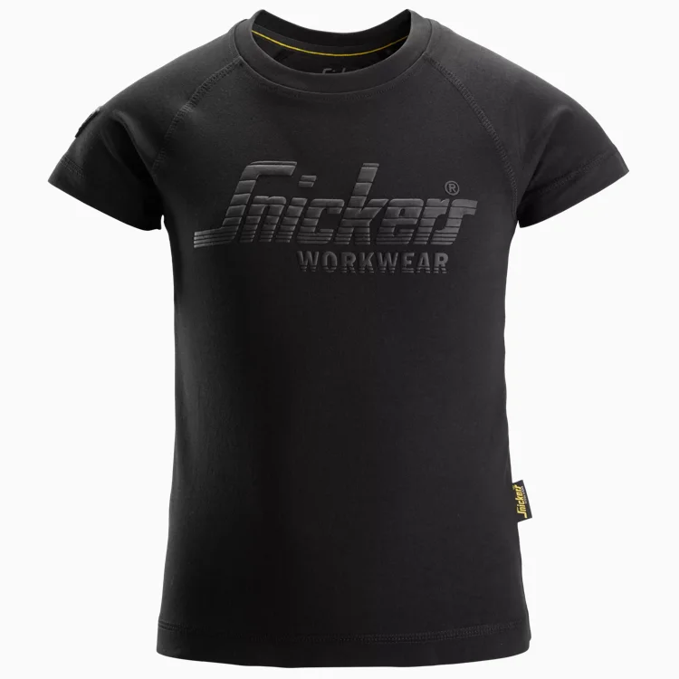 [75140400116] Snickers 7514 T-shirt met logo junior (Noir, 116)
