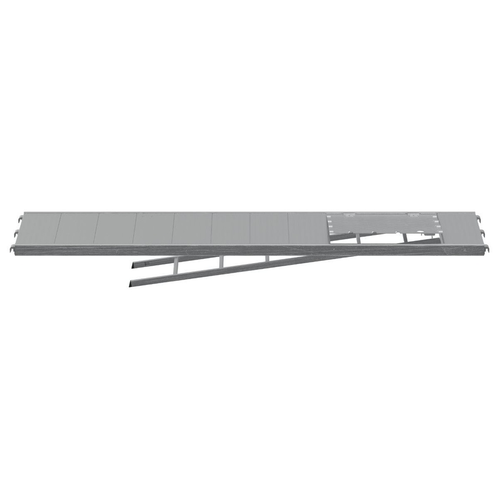 Plancher full AL. trappe 61x307 / T.L