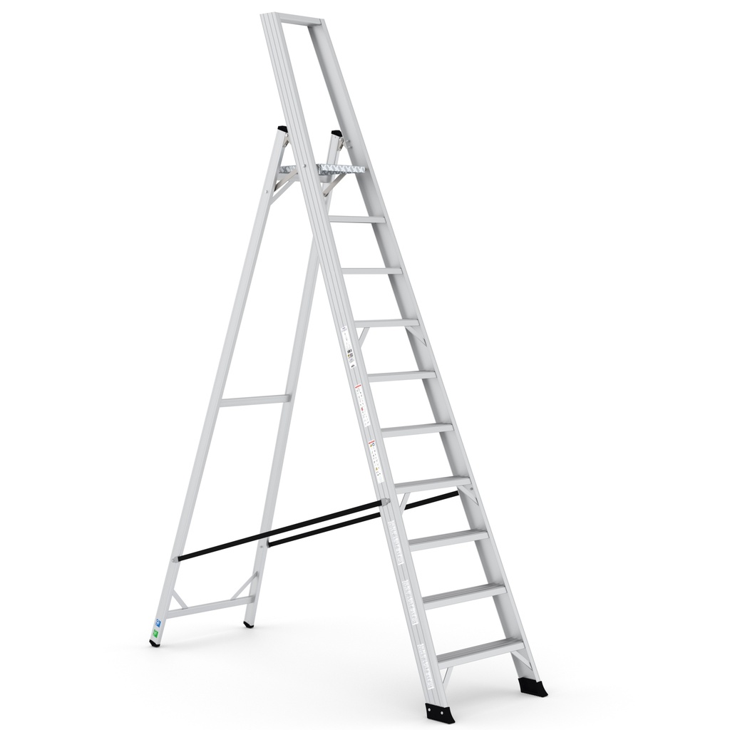 [REG9] Escabeau pro alu Alesta REG 9+1 marches