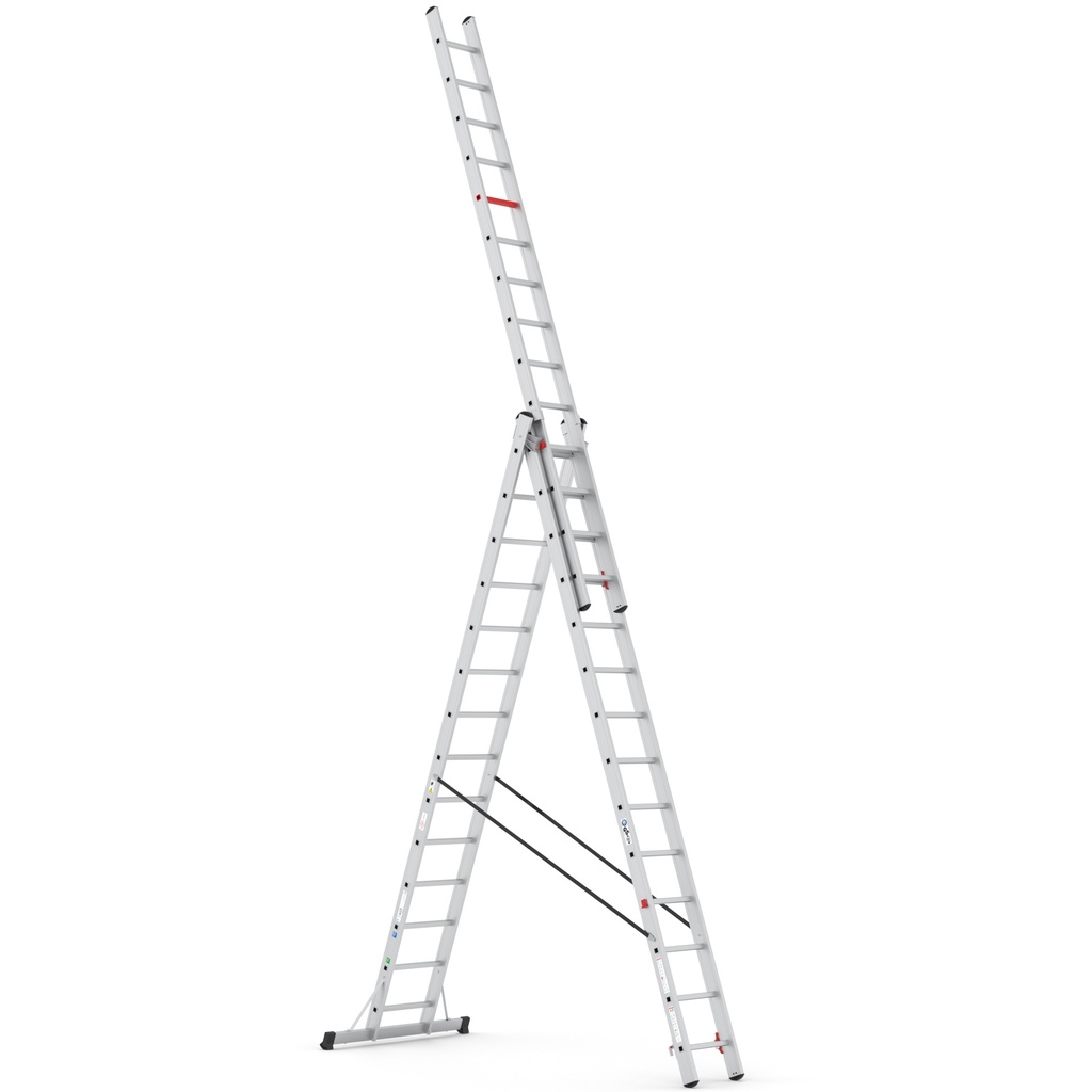 [TS220] Échelle transformable alu TS 3×14 échelons