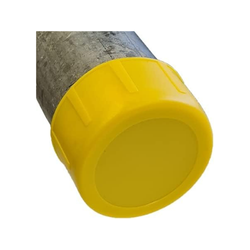 Embout de protection en plastique pour échafaudage Jaune 48,3 mm